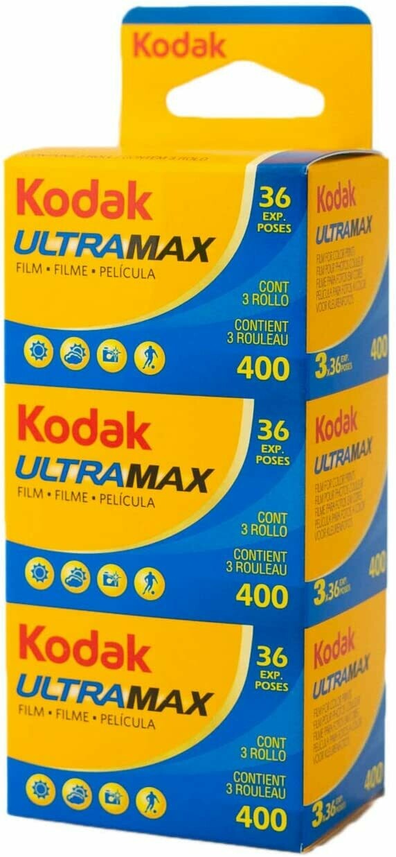 Kodak Ultramax 400-36 Tripack