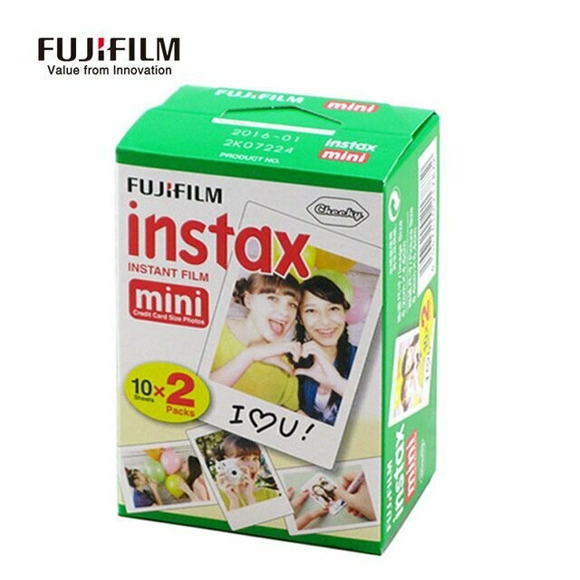 Fujifilm Instax Mini Pack de 2 Películas (20 fotos)