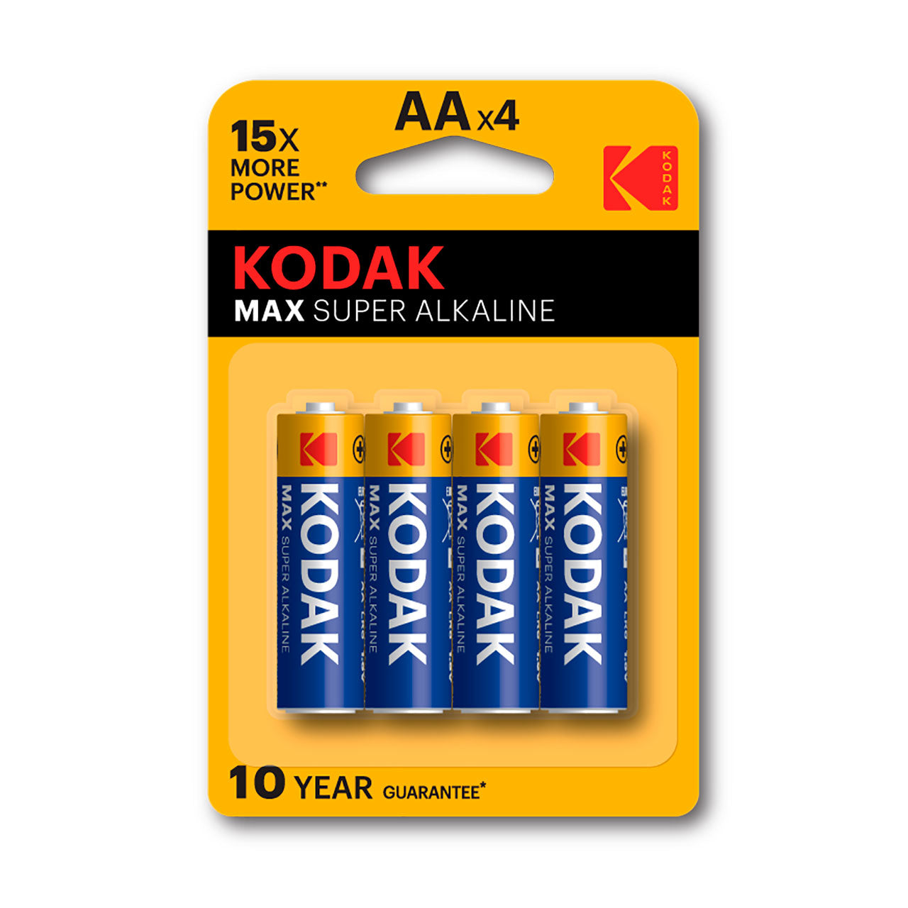 Pilas Kodak Max AA 1,5V