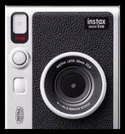 Fujifilm Instax Mini Evo – Negra